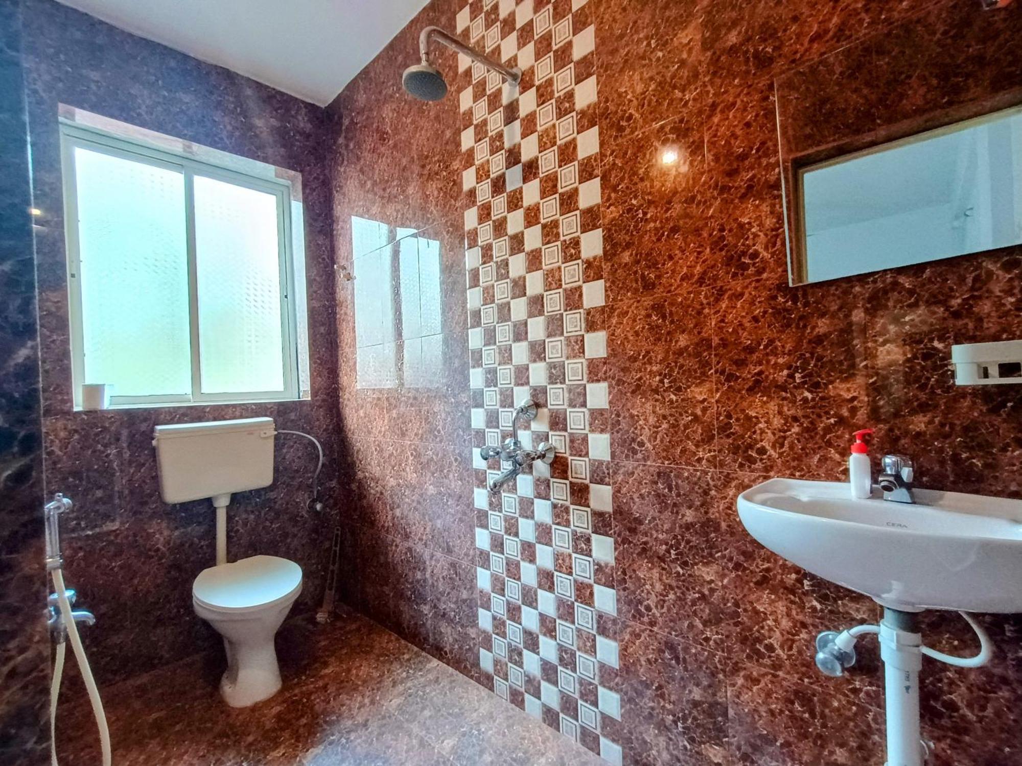 Gs Home On The Bay - Super Sea View Glass Studio Apartment Vagator Exterior foto